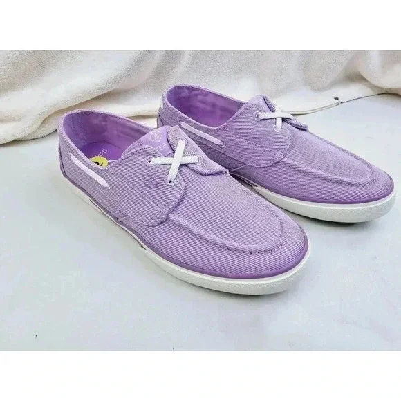 Sperry Top Sider Size 9W Women's Lavender Low Lace Fashion Boat Shoes STS55881 - Picture 10 of 13